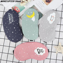 Load image into Gallery viewer, Unisex 1pc Creative Sleeping Mask Eyepatch Eye Cover Cotton Lovely For Eye Travel Relax Sleeping Aid Eye Patch Shading Eye Mask