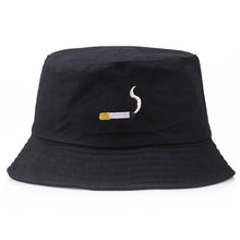 Load image into Gallery viewer, Unisex Embroidery Alien Foldable Bucket Hat Summer Beach Sun Hat Streetwear Fisherman Hat Outdoor Bucket Cap Men Women Hat