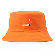 Load image into Gallery viewer, Unisex Embroidery Alien Foldable Bucket Hat Summer Beach Sun Hat Streetwear Fisherman Hat Outdoor Bucket Cap Men Women Hat