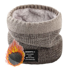Load image into Gallery viewer, Neck Gaiters Unisex Knitted Warm Scarf Winter Autumn Ring Women Bandana Solid Scarf Fleece Men Headband Neck Scarf Shawl