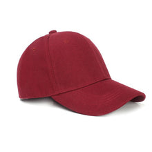 Load image into Gallery viewer, Unisex Hat Plain Curved Sun Visor Hat Outdoor Dustproof Baseball Cap Solid Color Fashion Adjustable Leisure Caps Men Women