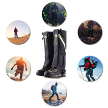 Load image into Gallery viewer, Unisex Waterproof Snow Gaiters Leg Covers Climbing Camping Hiking Ski Kid Leg Warmers Boot Shoe Legging Gaiter Legs Protection
