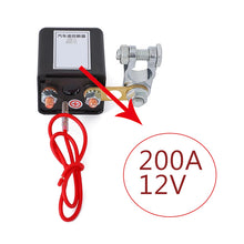 Load image into Gallery viewer, Universal 12V new Car Battery Switch Relay Integrated Wireless Remote Control Disconnect Cut Off Isolator Master Switches