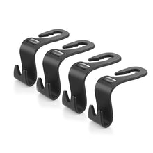 Load image into Gallery viewer, Universal Car Headrest Back Seat Hook 4pcs Seat Hanger Vehicle Organizer Holder for Handbags Purses Coats and Grocery Bag