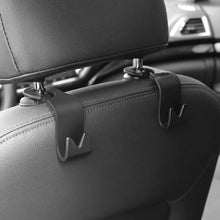 Load image into Gallery viewer, Universal Car Headrest Back Seat Hook 4pcs Seat Hanger Vehicle Organizer Holder for Handbags Purses Coats and Grocery Bag