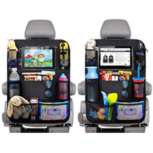 Load image into Gallery viewer, Car Universal Seat Back Organizer Multi-Pocket Storage Bag Tablet Holder Automobiles Interior Accessory Stowing Tidying