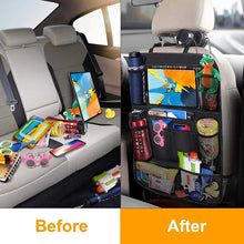 Load image into Gallery viewer, Car Universal Seat Back Organizer Multi-Pocket Storage Bag Tablet Holder Automobiles Interior Accessory Stowing Tidying