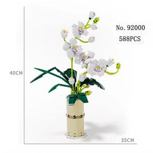 Load image into Gallery viewer, Valentine's Day Bouquet Building Blocks Home Furnishing Bonsai Plant Romantic Rose Flower Model DIY Assembled Brick Girl Gift