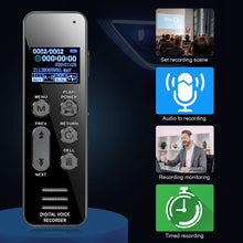 Load image into Gallery viewer, Vandlion V63 Voice Activated Recorder with 1050mAH Large Capacity Battary Recording Device with Variable Speed Playback