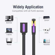 Load image into Gallery viewer, Cat7 Ethernet Extension Cable RJ45 Cat7/Cat6 Male to Female Rj45 Ethernet Extender Adapter for PC Laptop Ethernet Cable