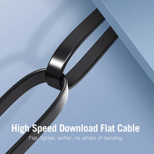Load image into Gallery viewer, Cat7 Ethernet Extension Cable RJ45 Cat7/Cat6 Male to Female Rj45 Ethernet Extender Adapter for PC Laptop Ethernet Cable