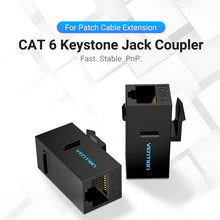 Load image into Gallery viewer, RJ45 Connector Cat6 Ethernet Adapter Female to Female R J45 8P8C Network Extender Extension Cable for Ethernet Cable