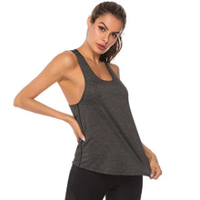 Load image into Gallery viewer, Yoga Shirts Women Sport Singlet Athletic Fitness Sport Tank Tops