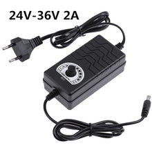 Load image into Gallery viewer, Adjustable AC To DC Power Supply 3V 5V 6V 9V 12V 15V 18V 24V 1A 2A 5A Power Supply Adapter Universal 220V To 12 V Volt Adapter