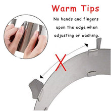 Load image into Gallery viewer, Adjustable Mousse Ring Round Mold Border Paste Film Kitchen Accessory DIY Baking Cake Tools Dessert Decoration