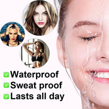 Load image into Gallery viewer, Four-Headed Eyebrow Pencil Waterproof Sweat-Proof Non-Fading Black Brown Liquid Eyebrow Pencil 4-Fork Eyebrow Pencil
