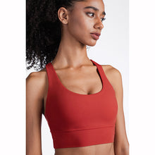 Load image into Gallery viewer, Yoga Tops Bra Solid Color And Sexy Sports Wear Outdoor Exercise Clothes