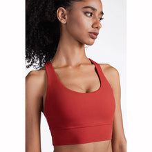 Load image into Gallery viewer, Yoga Tops Bra Solid Color And Sexy Sports Wear Outdoor Exercise Clothes
