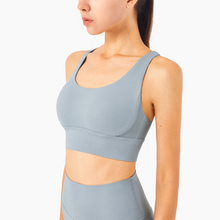 Load image into Gallery viewer, Yoga Tops Bra Solid Color And Sexy Sports Wear Outdoor Exercise Clothes