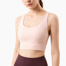 Load image into Gallery viewer, Yoga Tops Bra Solid Color And Sexy Sports Wear Outdoor Exercise Clothes
