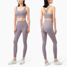 Load image into Gallery viewer, Yoga Set Leggings And Tops Fitness Sports Suits Gym Clothing For Women