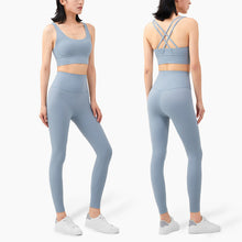 Load image into Gallery viewer, Yoga Set Leggings And Tops Fitness Sports Suits Gym Clothing For Women