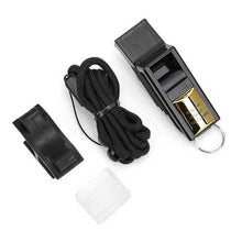 Load image into Gallery viewer, Soccer Football Referee Whistle Basketball Volleyball Handball Whistles Sports Teacher Coach Equipment Camping Survival Whistles