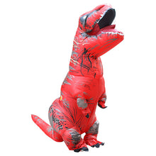 Load image into Gallery viewer, Adult Inflatable Dinosaur Costume T REX Cosplay Party Costume Halloween Costumes for Men Women Anime Fancy Dress Suit