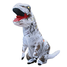 Load image into Gallery viewer, Adult Inflatable Dinosaur Costume T REX Cosplay Party Costume Halloween Costumes for Men Women Anime Fancy Dress Suit
