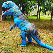 Load image into Gallery viewer, Adult Inflatable Dinosaur Costume T REX Cosplay Party Costume Halloween Costumes for Men Women Anime Fancy Dress Suit