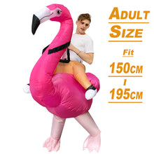Load image into Gallery viewer, Anime Inflatable Costume Green Alien Adult Kids Funny Blow Up Suit Party Fancy Dress Party Cosplay Halloween Costume