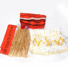 Load image into Gallery viewer, Adult Kids Princess Vaiana Moana Costume Dresses with Necklace Wig Women Girls Halloween Party Moana Dress Costumes Cosplay