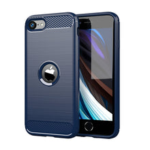 Load image into Gallery viewer, For Cover iPhone SE 2020 Case For iPhone SE 2020 Cover Shockproof TPU Carbon Fiber Case For iPhone 7 8 Plus 11 12 Pro Max Fundas