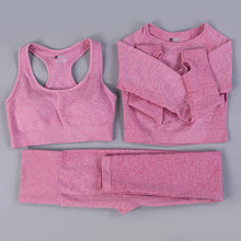 Load image into Gallery viewer, Yoga Set Women Fitness Sports Suits GYM Cloth Running Leggings Workout Pants