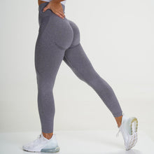 Load image into Gallery viewer, Yoga Pants High Waist Push Up Smile Shape Hip Legging Running Fitness Gym Trouser