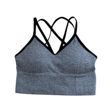 Load image into Gallery viewer, Yoga Bra Women Shockproof Sexy Back Sports Bras Breathable Athletic Fitness Running Gym Vest