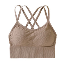 Load image into Gallery viewer, Yoga Bra Women Shockproof Sexy Back Sports Bras Breathable Athletic Fitness Running Gym Vest