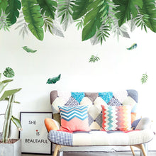 Load image into Gallery viewer, Wall Door Stickers DIY Beach Tropical Palm Leaves Wall Sticker Modern Poster Art Vinyl Decal Wall Mural wallpaper Home Decor