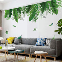 Load image into Gallery viewer, Wall Door Stickers DIY Beach Tropical Palm Leaves Wall Sticker Modern Poster Art Vinyl Decal Wall Mural wallpaper Home Decor