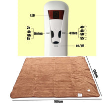 Load image into Gallery viewer, Washable Electric Blanket Double 220V Electric Heated Blanket Mat Single-control Dormitory Bedroom Heating Carpet