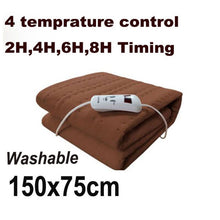 Load image into Gallery viewer, Washable Electric Blanket Double 220V Electric Heated Blanket Mat Single-control Dormitory Bedroom Heating Carpet