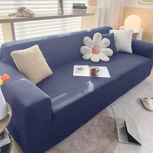 Load image into Gallery viewer, Velvet Sofa Bed Cover Folding Armless Seat Slipcover Modern Stretch Sofa Bed Covers Elastic Plush Couch Protector Home Banquet