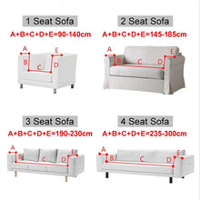 Load image into Gallery viewer, Velvet Sofa Bed Cover Folding Armless Seat Slipcover Modern Stretch Sofa Bed Covers Elastic Plush Couch Protector Home Banquet