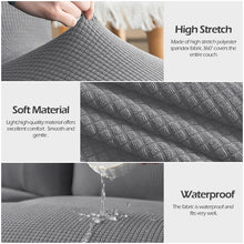 Load image into Gallery viewer, Velvet Sofa Bed Cover Folding Armless Seat Slipcover Modern Stretch Sofa Bed Covers Elastic Plush Couch Protector Home Banquet