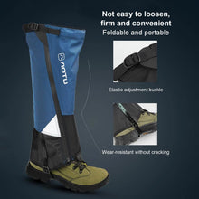 Load image into Gallery viewer, Waterproof Outdoor Hiking Trekking Gaiters Shoes Cover Camping Hiking Climbing Hunting Waterproof Snow Leg Warmer Boots Gaiters
