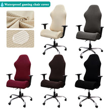 Load image into Gallery viewer, Waterproof Gaming Chair Cover Computer Elastic Armchair Slipcovers Seat Arm Office Chair Covers Not Include Chair