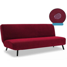 Load image into Gallery viewer, Waterproof sofa bed cover jacquard solid color spandex living room stretch all-inclusive sofa cushion cover without armrests