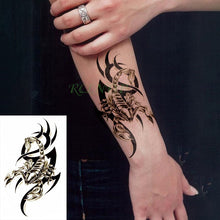 Load image into Gallery viewer, Waterproof Temporary Tattoo Sticker joker clown tatto flash tatoo fake for men girl women