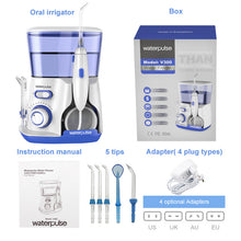 Load image into Gallery viewer, Waterpulse V300G Oral Irrigator 5pcs Tips Dental Water Flosser Electric Cleaner 800ml Oral Hygiene Dental Flosser Water Flossing
