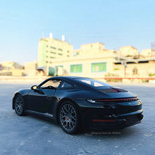 Load image into Gallery viewer, 1:24 Porsche 911 Carrera 4S (992) sports car black simulation alloy car model crafts decoration collection toy tool gift